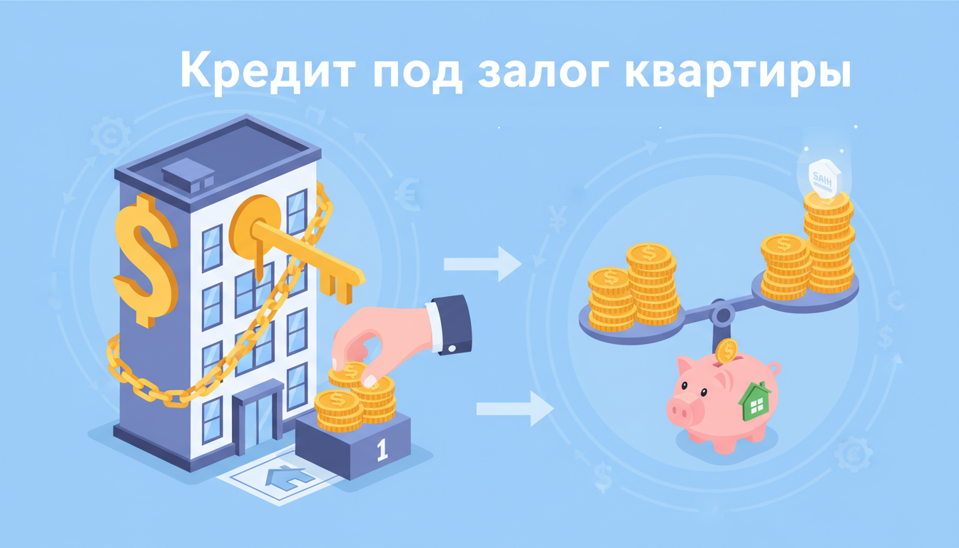 длинный кредит под залог с низким процентом